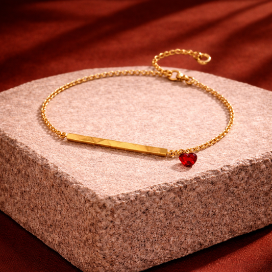 Heartline Charm Bracelet