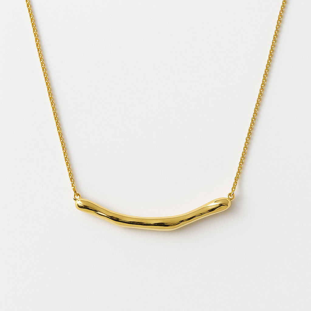 Molten Curve Necklace