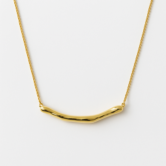 Molten Curve Necklace