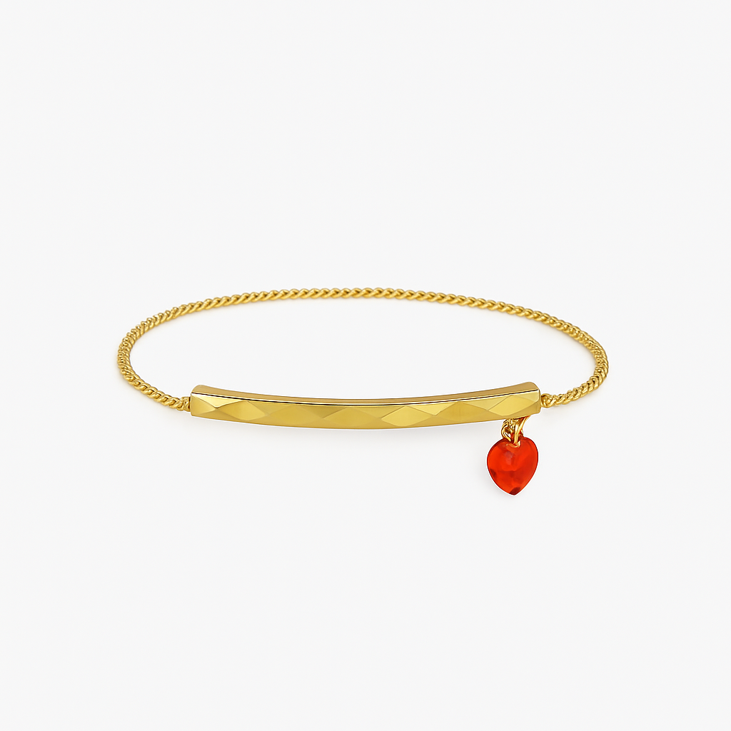 Heartline Charm Bracelet