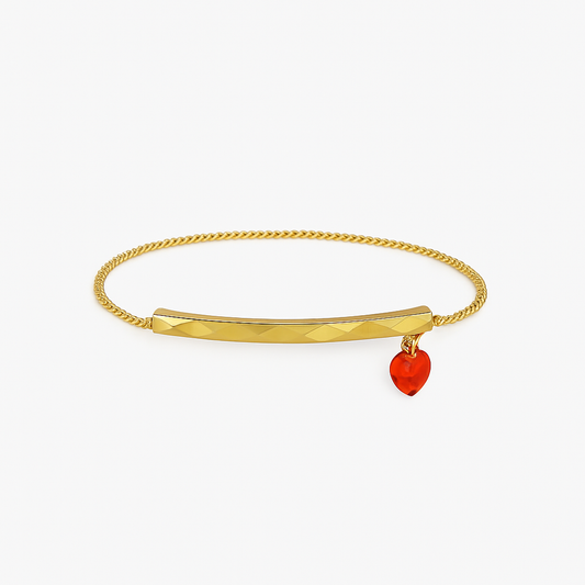 Heartline Charm Bracelet