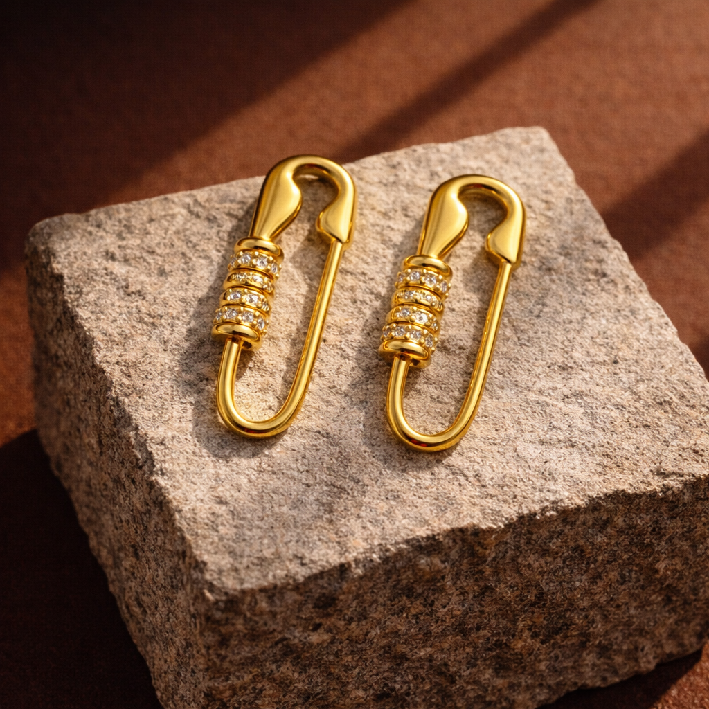 Pinch Earrings