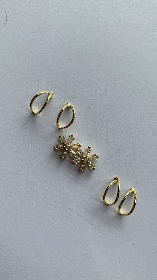 SpringMoon Earring Set