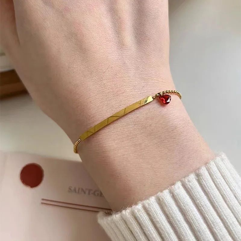 Heartline Charm Bracelet