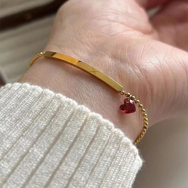 Heartline Charm Bracelet
