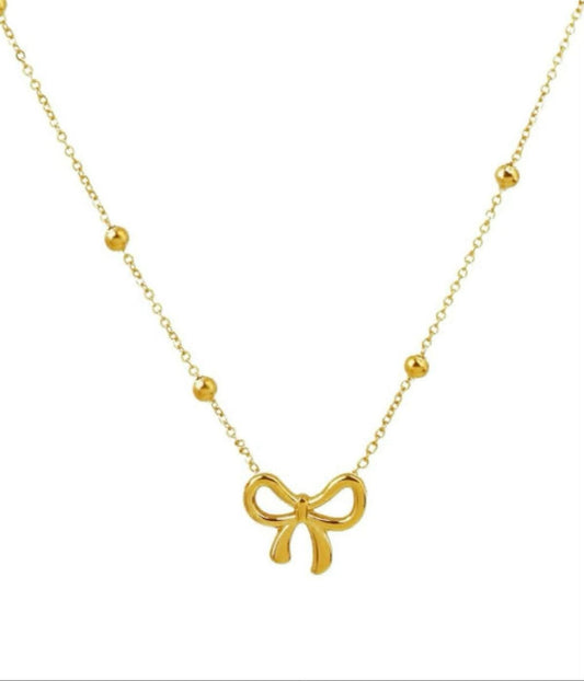 Bowtie Necklace